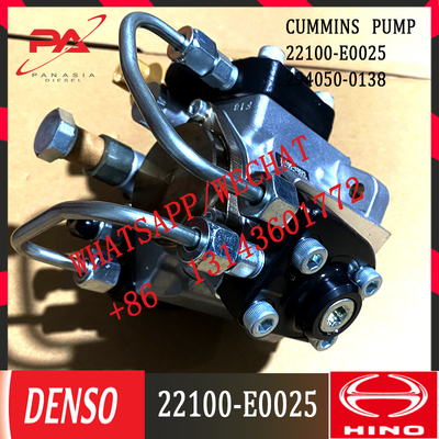 本物のHigh Pressure Fuel Pump 294050-0138 For Hino J08E 22100-E0025 22100E0025