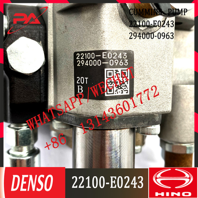 HINO 22100-E0243 294000-0963のための最もよい質のディーゼル燃料の注入器ポンプ294000-0963