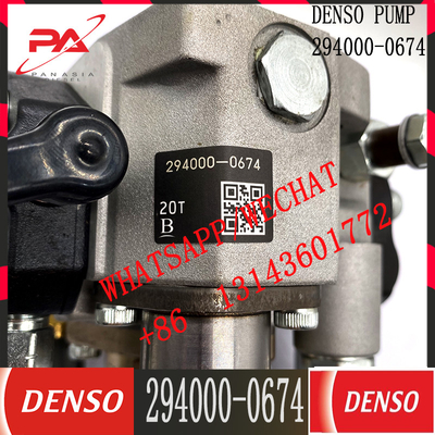 DENSOはディーゼル機関SDEC SC5DKのためのHP3燃料噴射装置ポンプ294000-0674を調整した