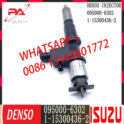 DENSOのディーゼル共通の柵の注入器ISUZU 1-15300436-2のための095000-6302