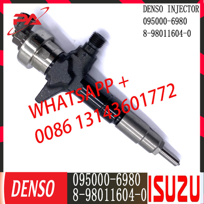 DENSOのディーゼル共通の柵の注入器ISUZU 8-98011604-0のための095000-6980