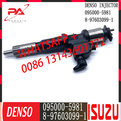 DENSOのディーゼル共通の柵の注入器ISUZU 8-97603099-1のための095000-5981