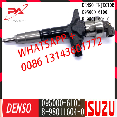 DENSOのディーゼル共通の柵の注入器ISUZU 8-98011604-0のための095000-6100