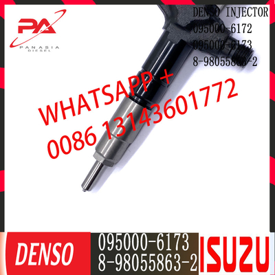 DENSOのディーゼル共通の柵の注入器ISUZU 8-98011605-2のための095000-6172 095000-6173