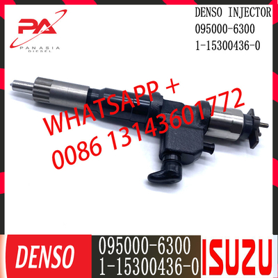 DENSOのディーゼル共通の柵の注入器ISUZU 1-15300436-0のための095000-6300