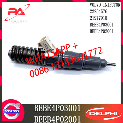 4 Pin BEBE4P02001デルファイの共通の柵のディーゼル燃料の注入器のアッセンブリBEBE4P03001 21977918 22254576 E3.27