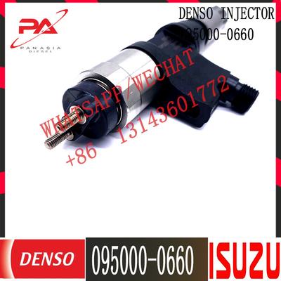 ISUZU 4HK1 6HK1エンジンの注入器のノズル095000-0660のための共通の柵の注入器095000-0660の8982843930 8-98284393-0注入器