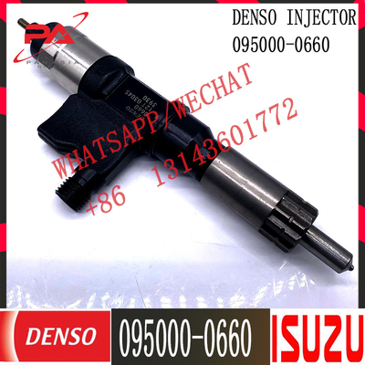 ISUZU 4HK1 6HK1エンジンの注入器のノズル095000-0660のための共通の柵の注入器095000-0660の8982843930 8-98284393-0注入器