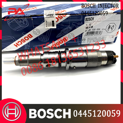 Boschの小松Cummins SAA6D107E-1 3976372のためのディーゼル共通の柵の注入器0445120059
