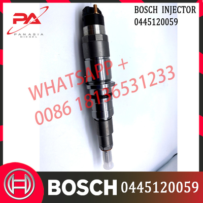 Boschの小松Cummins SAA6D107E-1 3976372のためのディーゼル共通の柵の注入器0445120059