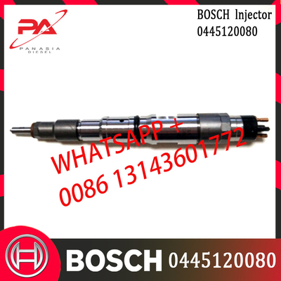 共通のRail Fuel Injector 0445120080 0445120268 For大宇DOOSAN DL06S 65.10401-7004A